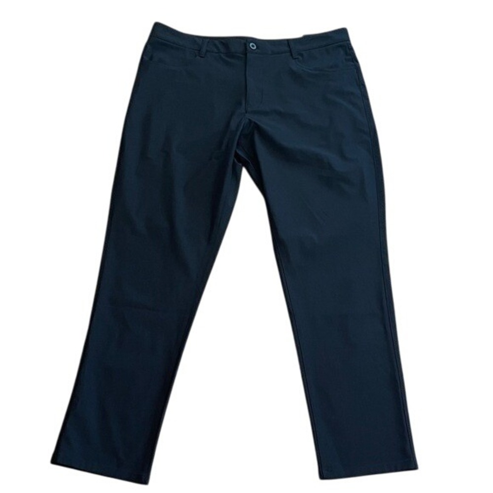 Hind Men's Classic Black Business Casual Stretch Pants‎ 34/30 NWT